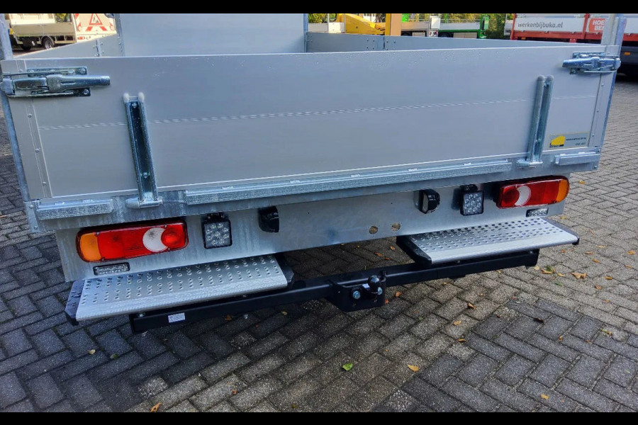 Renault Master E-TECH 87 KW FWD EL - INFRA OPEN LAADBAK 4.40 METER / TREKHAAK 2000 KG. - OPBOUW HARTOG-EST