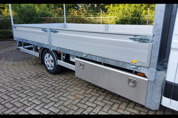 Renault Master E-TECH 87 KW FWD EL - INFRA OPEN LAADBAK 4.40 METER / TREKHAAK 2000 KG. - OPBOUW HARTOG-EST