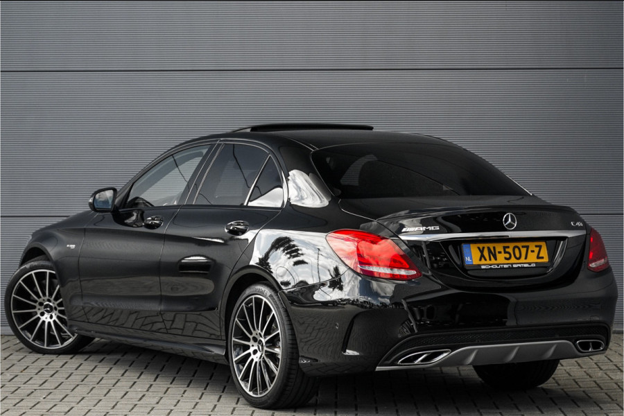 Mercedes-Benz C-Klasse AMG 43 4MATIC Pano Night Stoelverw 19"