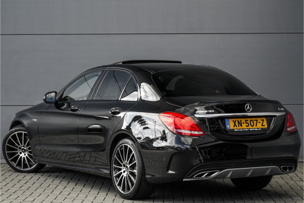 Mercedes-Benz C-Klasse AMG 43 4MATIC Pano Night Stoelverw 19"