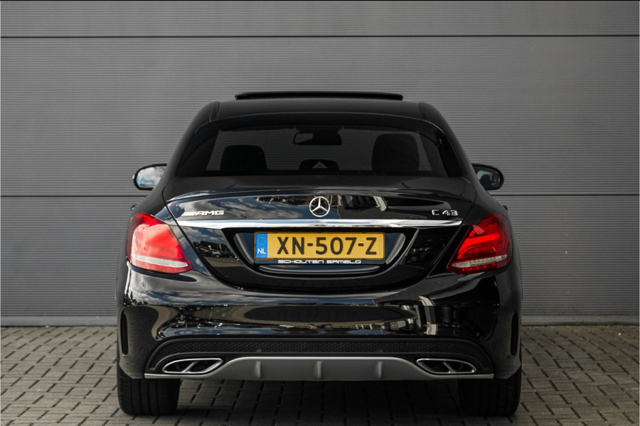 Mercedes-Benz C-Klasse AMG 43 4MATIC Pano Night Stoelverw 19"