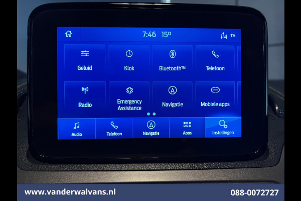 Ford Transit Connect 1.5 EcoBlue 120pk L2H1 Euro6 Airco | Camera | Navigatie | Verwarmde Voorruit Stoelverwarming, Parkeersensoren, 1500kg trekvermogen