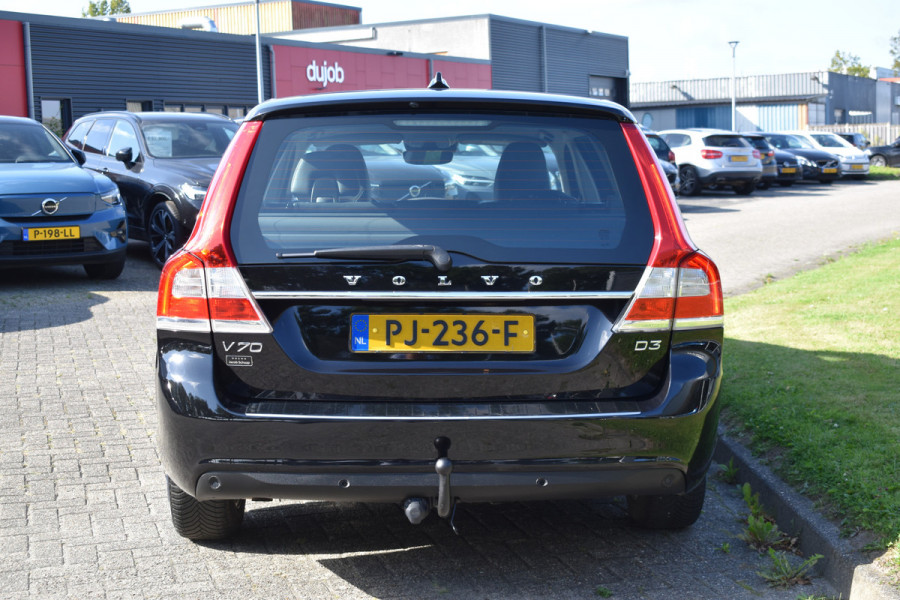 Volvo V70 D3 150PK Automaat Polar ACC | Xenon | Trekhaak | Leder | Standkachel | Stoelverwarming