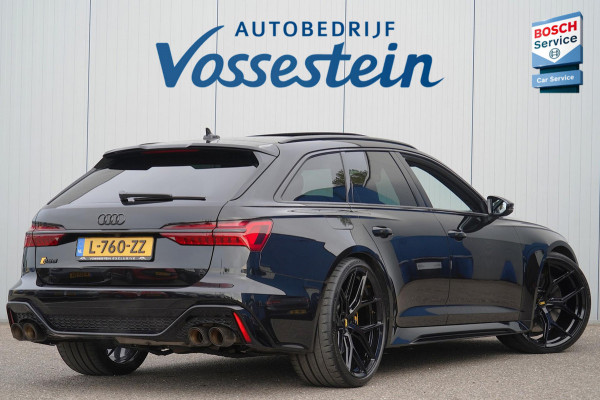 Audi RS6 Avant TFSI quattro / ABT uitlaat / RS dynamic pack / Vierwielsturing / 23 Inch LMV / Incl. BTW / Luchtvering / Pano / B&O Audi RS6 Avant TFSI quattro / ABT uitlaat / RS dynamic pack / Vierwielsturing / 23 Inch LMV / Incl. BTW / Luchtvering / Pano / B&O