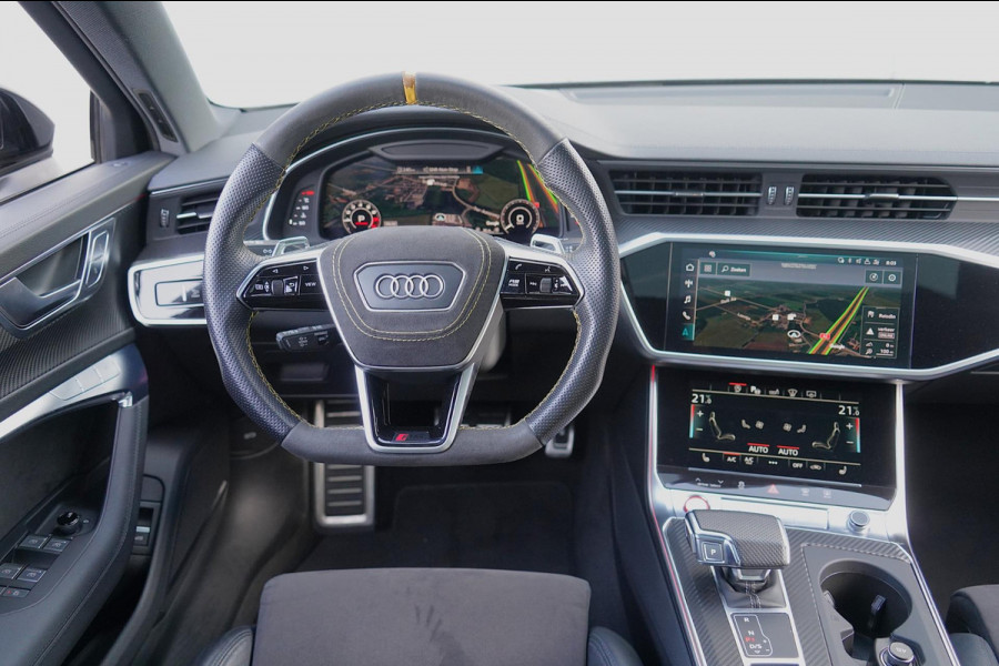 Audi RS6 Avant TFSI quattro / ABT uitlaat / RS dynamic pack / Vierwielsturing / 23 Inch LMV / Incl. BTW / Luchtvering / Pano / B&O Audi RS6 Avant TFSI quattro / ABT uitlaat / RS dynamic pack / Vierwielsturing / 23 Inch LMV / Incl. BTW / Luchtvering / Pano / B&O