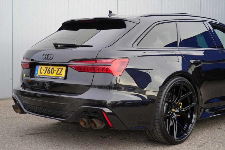 Audi RS6 Avant TFSI quattro / ABT uitlaat / RS dynamic pack / Vierwielsturing / 23 Inch LMV / Incl. BTW / Luchtvering / Pano / B&O Audi RS6 Avant TFSI quattro / ABT uitlaat / RS dynamic pack / Vierwielsturing / 23 Inch LMV / Incl. BTW / Luchtvering / Pano / B&O