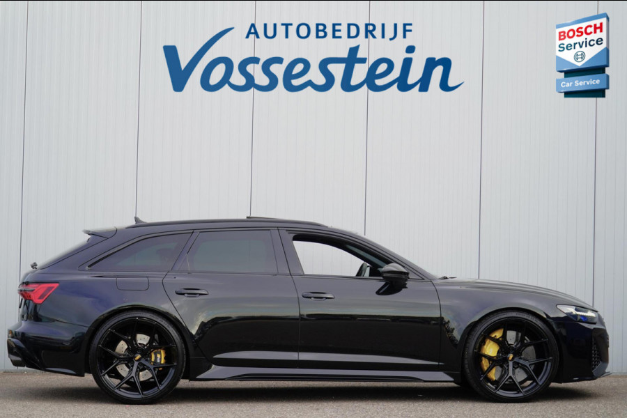 Audi RS6 Avant TFSI quattro / ABT uitlaat / RS dynamic pack / Vierwielsturing / 23 Inch LMV / Incl. BTW / Luchtvering / Pano / B&O Audi RS6 Avant TFSI quattro / ABT uitlaat / RS dynamic pack / Vierwielsturing / 23 Inch LMV / Incl. BTW / Luchtvering / Pano / B&O