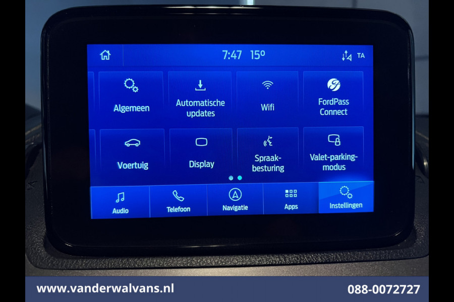 Ford Transit Connect 1.5 EcoBlue 120pk L2H1 Euro6 Airco | Camera | Navigatie | Verwarmde Voorruit Stoelverwarming, Parkeersensoren, 1500kg trekvermogen
