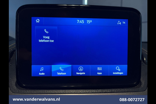 Ford Transit Connect 1.5 EcoBlue 120pk L2H1 Euro6 Airco | Camera | Navigatie | Verwarmde Voorruit Stoelverwarming, Parkeersensoren, 1500kg trekvermogen