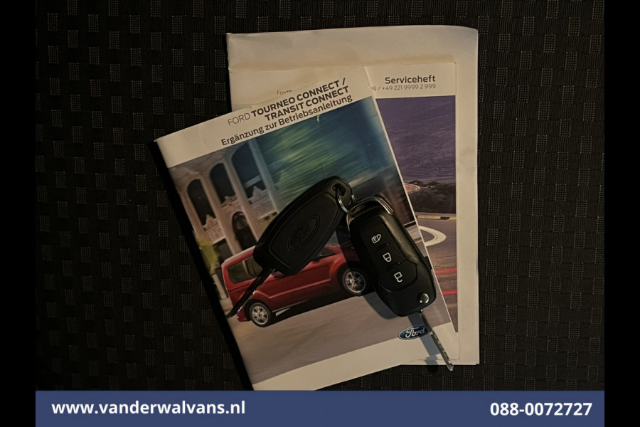 Ford Transit Connect 1.5 EcoBlue 120pk L2H1 Euro6 Airco | Camera | Navigatie | Verwarmde Voorruit Stoelverwarming, Parkeersensoren, 1500kg trekvermogen