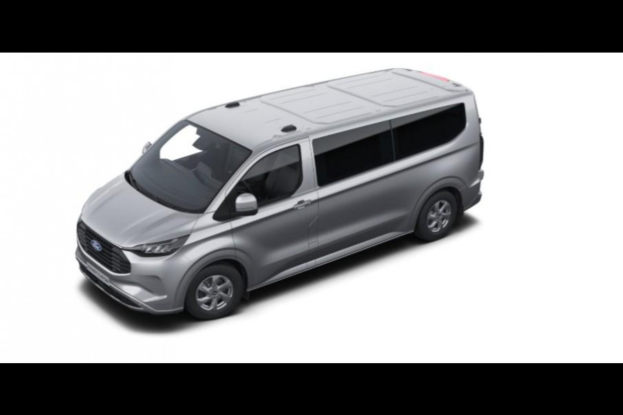 Ford Transit Custom 340 2.5 PHEV L2H1 Limited 233pk |  Kombi | Incl. BTW/BPM | Dubbele zijschuifdeur | Privacy Glass | Inklapbare trekhaak | 17 inch lichtmetalen velgen | Driver Assistance Pack Premium | Verwarmbaar stuurwiel