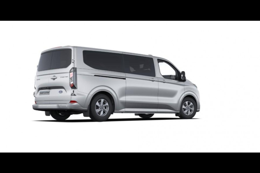 Ford Transit Custom 340 2.5 PHEV L2H1 Limited 233pk |  Kombi | Incl. BTW/BPM | Dubbele zijschuifdeur | Privacy Glass | Inklapbare trekhaak | 17 inch lichtmetalen velgen | Driver Assistance Pack Premium | Verwarmbaar stuurwiel