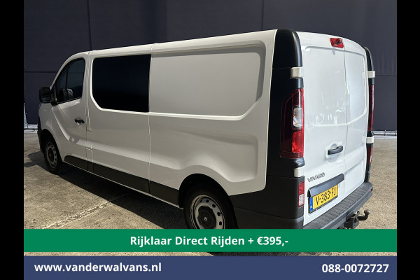 Opel Vivaro 1.6 CDTI 122pk L2H1 *Rijklaar Direct Rijden* Dubbele Cabine Euro6 Airco | Camera | Trekhaak | LED | 5-Zits Cruisecontrol, Bluetooh-telefonie