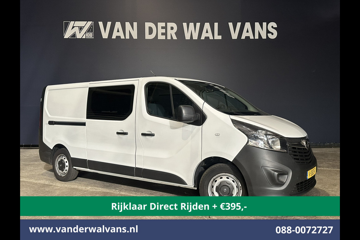 Opel Vivaro 1.6 CDTI 122pk L2H1 *Rijklaar Direct Rijden* Dubbele Cabine Euro6 Airco | Camera | Trekhaak | LED | 5-Zits Cruisecontrol, Bluetooh-telefonie Opel Vivaro 1.6 CDTI 122pk L2H1 *Rijklaar Direct Rijden* Dubbele Cabine Euro6 Airco | Camera | Trekhaak | LED | 5-Zits Cruisecontrol, Bluetooh-telefonie