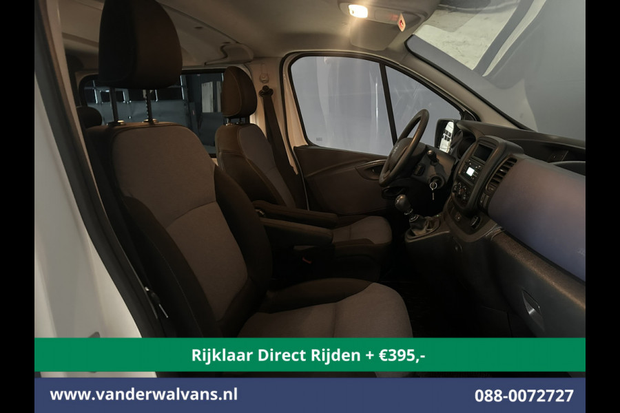 Opel Vivaro 1.6 CDTI 122pk L2H1 *Rijklaar Direct Rijden* Dubbele Cabine Euro6 Airco | Camera | Trekhaak | LED | 5-Zits Cruisecontrol, Bluetooh-telefonie