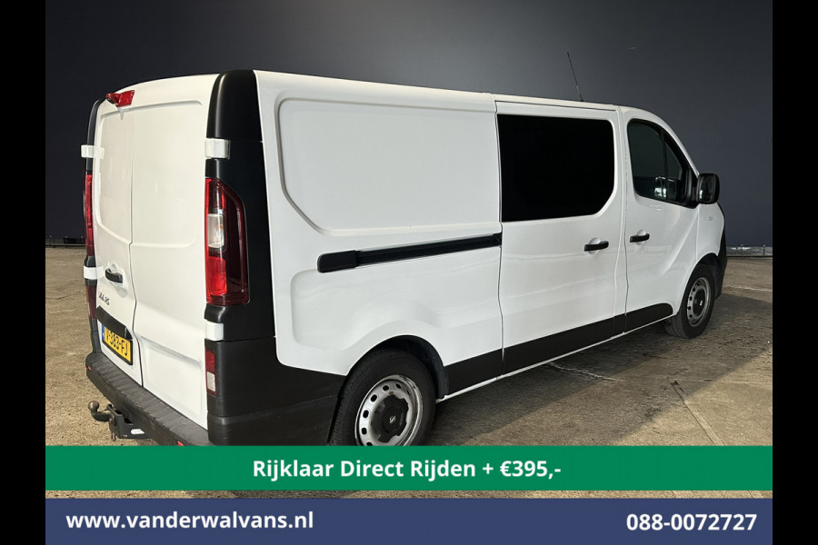 Opel Vivaro 1.6 CDTI 122pk L2H1 *Rijklaar Direct Rijden* Dubbele Cabine Euro6 Airco | Camera | Trekhaak | LED | 5-Zits Cruisecontrol, Bluetooh-telefonie
