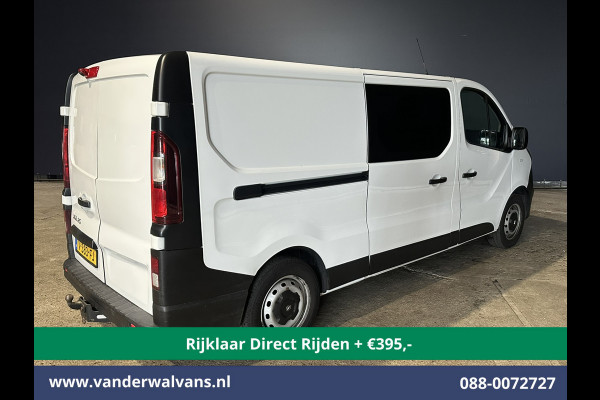 Opel Vivaro 1.6 CDTI 122pk L2H1 *Rijklaar Direct Rijden* Dubbele Cabine Euro6 Airco | Camera | Trekhaak | LED | 5-Zits Cruisecontrol, Bluetooh-telefonie
