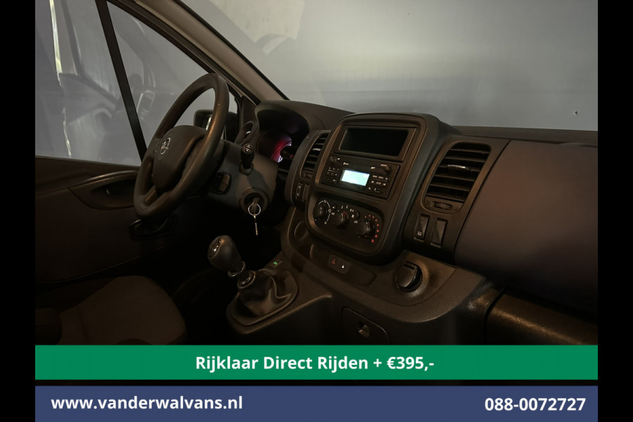 Opel Vivaro 1.6 CDTI 122pk L2H1 *Rijklaar Direct Rijden* Dubbele Cabine Euro6 Airco | Camera | Trekhaak | LED | 5-Zits Cruisecontrol, Bluetooh-telefonie