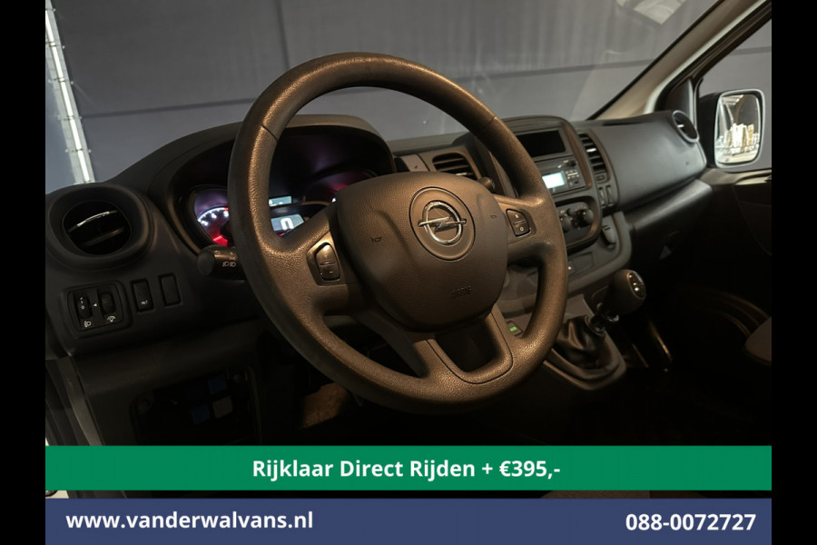 Opel Vivaro 1.6 CDTI 122pk L2H1 *Rijklaar Direct Rijden* Dubbele Cabine Euro6 Airco | Camera | Trekhaak | LED | 5-Zits Cruisecontrol, Bluetooh-telefonie