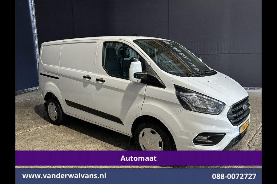 Ford Transit Custom 2.0 TDCI 130pk Automaat L1H1 Euro6 Airco | Camera | Trekhaak | Android Carplay | Cruisecontrol Parkeersensoren, bijrijdersbank, verwarmde voorruit, LED