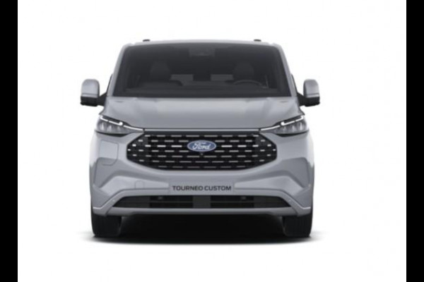 Ford Transit Custom Tourneo 340 2.5 PHEV L2H1 Titanium X | 233pk | Incl. BTW/BPM Rijklaar | Handsfree elektrische dubbele zijschuifdeuren | Inklapbare trekhaak | Tourneo Luxury Pack | Verwarmbaar stuurwiel