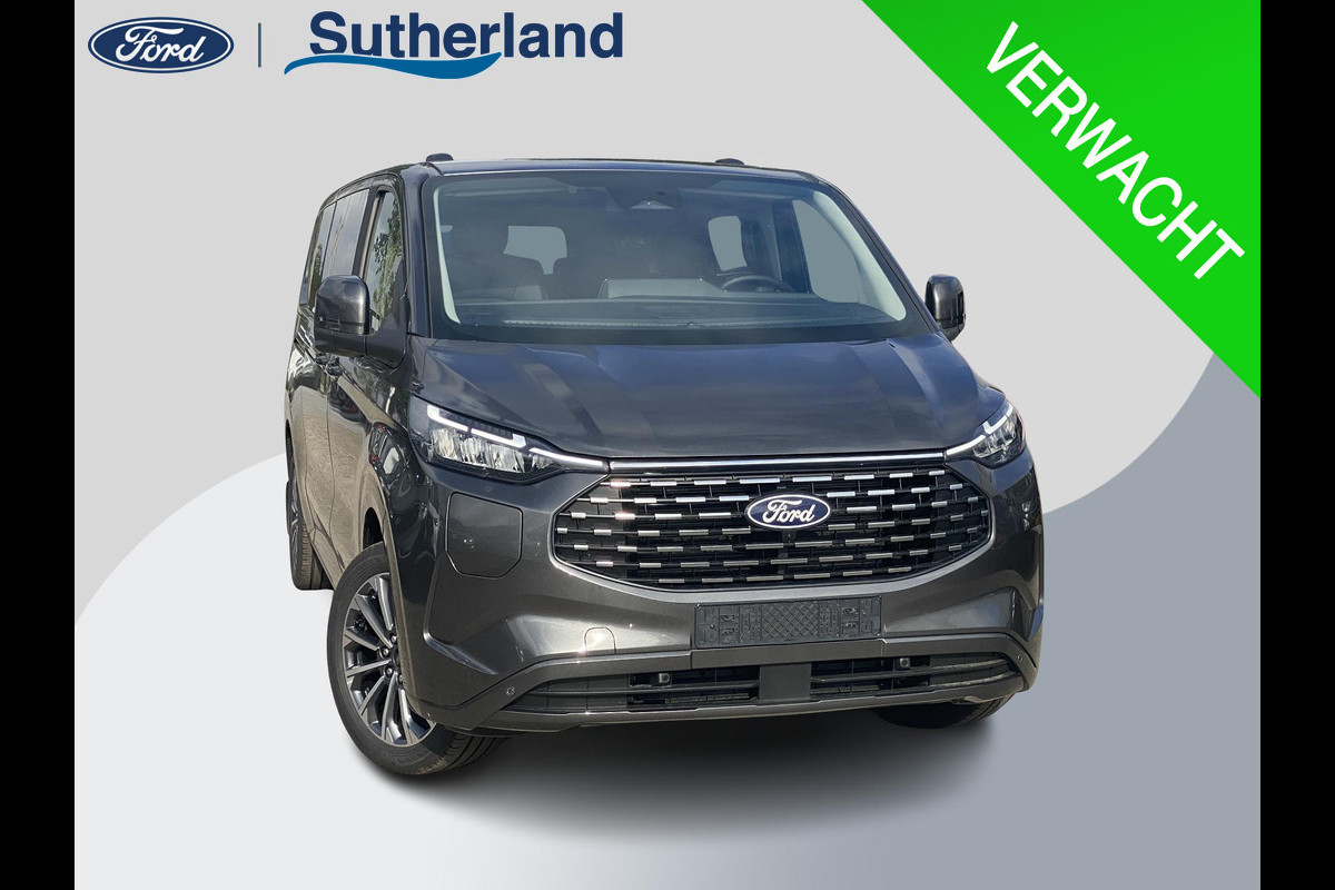Ford Transit Custom Tourneo 340 2.5 PHEV L2H1 Titanium X | 233pk | Incl. BTW/BPM Rijklaar | Handsfree elektrische dubbele zijschuifdeuren | Inklapbare trekhaak | Tourneo Luxury Pack | Verwarmbaar stuurwiel
