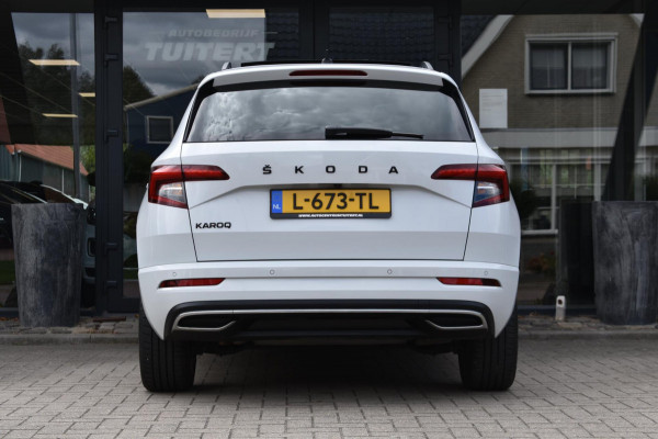 Škoda Karoq 1.5 TSI ACT Sportline | PANORAMADAK | CANTON | DEALER ONDERHOUDEN | CAMERA | SFEERVERLICHTING | NAP | VIRTUAL COCKPIT