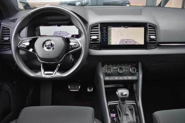 Škoda Karoq 1.5 TSI ACT Sportline | PANORAMADAK | CANTON | DEALER ONDERHOUDEN | CAMERA | SFEERVERLICHTING | NAP | VIRTUAL COCKPIT