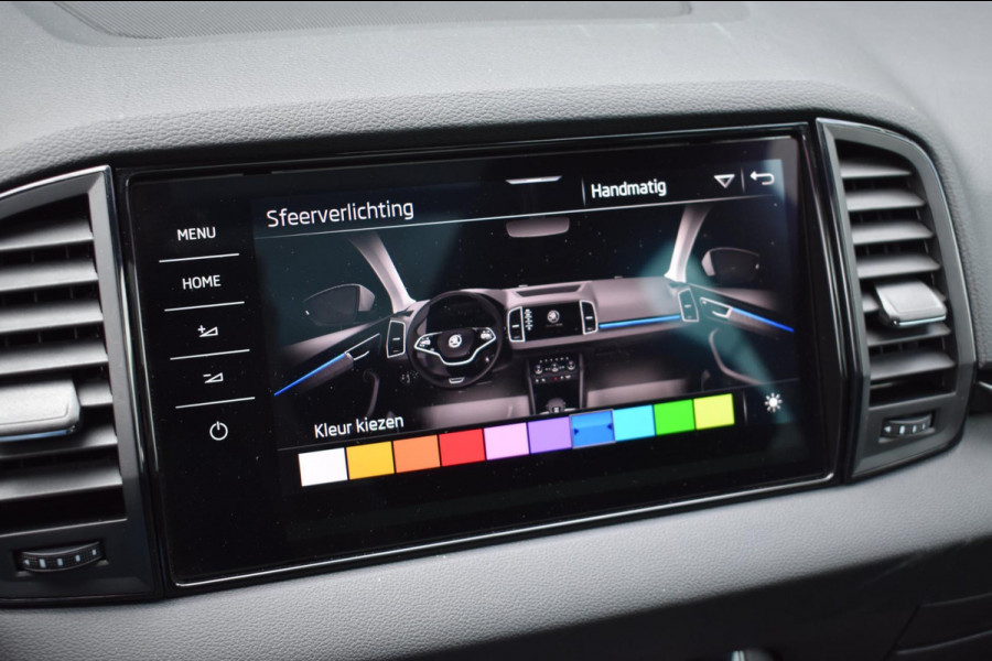 Škoda Karoq 1.5 TSI ACT Sportline | PANORAMADAK | CANTON | DEALER ONDERHOUDEN | CAMERA | SFEERVERLICHTING | NAP | VIRTUAL COCKPIT