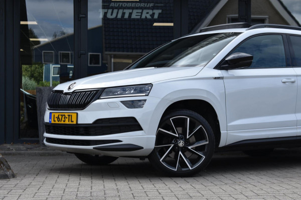 Škoda Karoq 1.5 TSI ACT Sportline | PANORAMADAK | CANTON | DEALER ONDERHOUDEN | CAMERA | SFEERVERLICHTING | NAP | VIRTUAL COCKPIT