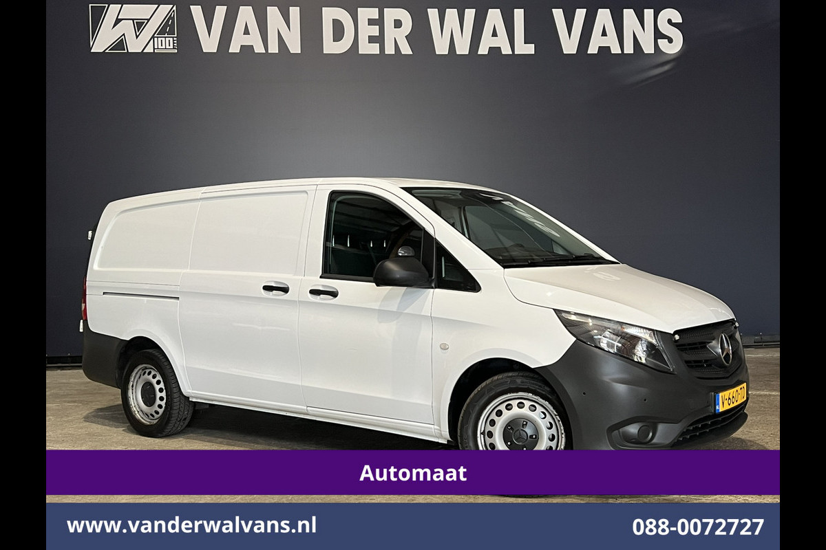 Mercedes-Benz Vito 116 CDI 164pk 4x4 Automaat L2H1 Euro6 Airco | Navigatie | Camera | Trekhaak | Cruisecontrol Parkeersensoren, bijrijdersbank, multifunctioneel stuur