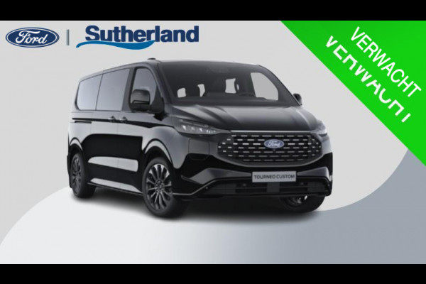 Ford Transit Custom Tourneo 340 2.5 PHEV L2H1 Titanium X | 233pk | Incl. BTW/BPM Rijklaar | Handsfree elektrische dubbele zijschuifdeuren | Inklapbare trekhaak | Tourneo Luxury Pack | Verwarmbaar stuurwiel