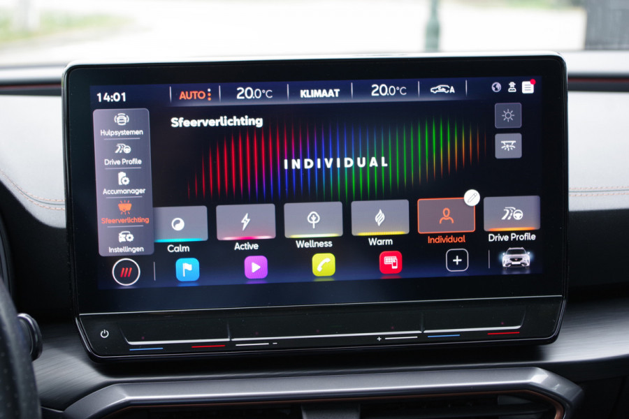 CUPRA Formentor 1.4 e-Hybrid 245 PK VZ Performance, Adap. Cruise Control, Kuipstoelen, Sfeerverlichting, LED