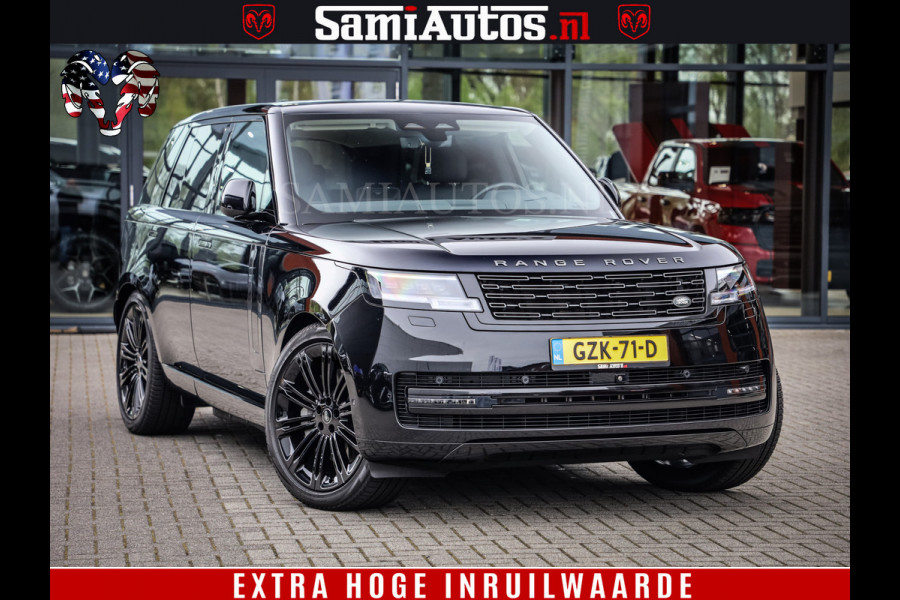 Land Rover Range Rover P550e | NIGHT | GARANTIE TOT 14-03-2029 | HEAD-UP | ACHTERAS BESTURING | SOFT CLOSE | PHEV | 23 INCH VELGEN | PANORAMADAK | STUURVERWARMING | STOEL KOELING | Fabrieksgarantie tot 14-03-2029 – Geniet van gemoedsrust met uitgebreide dekking tot deze datum. GZK-71-D Land Rover Range Rover P550e | NIGHT | GARANTIE TOT 14-03-2029 | HEAD-UP | ACHTERAS BESTURING | SOFT CLOSE | PHEV | 23 INCH VELGEN | PANORAMADAK | STUURVERWARMING | STOEL KOELING | Fabrieksgarantie tot 14-03-2029 – Geniet van gemoedsrust met uitgebreide dekking tot deze datum. GZK-71-D