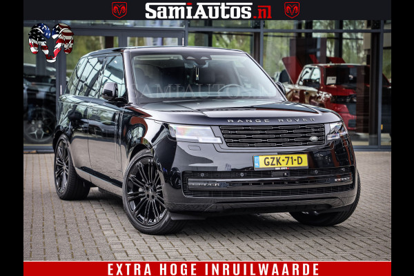 Land Rover Range Rover P550e | NIGHT | GARANTIE TOT 14-03-2029 | HEAD-UP | ACHTERAS BESTURING | SOFT CLOSE | PHEV | 23 INCH VELGEN | PANORAMADAK | STUURVERWARMING | STOEL KOELING | Fabrieksgarantie tot 14-03-2029 – Geniet van gemoedsrust met uitgebreide dekking tot deze datum. GZK-71-D Land Rover Range Rover P550e | NIGHT | GARANTIE TOT 14-03-2029 | HEAD-UP | ACHTERAS BESTURING | SOFT CLOSE | PHEV | 23 INCH VELGEN | PANORAMADAK | STUURVERWARMING | STOEL KOELING | Fabrieksgarantie tot 14-03-2029 – Geniet van gemoedsrust met uitgebreide dekking tot deze datum. GZK-71-D