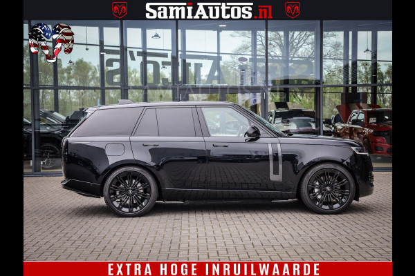 Land Rover Range Rover P550e | NIGHT | GARANTIE TOT 14-03-2029 | HEAD-UP | ACHTERAS BESTURING | SOFT CLOSE | PHEV | 23 INCH VELGEN | PANORAMADAK | STUURVERWARMING | STOEL KOELING | Fabrieksgarantie tot 14-03-2029 – Geniet van gemoedsrust met uitgebreide dekking tot deze datum. GZK-71-D Land Rover Range Rover P550e | NIGHT | GARANTIE TOT 14-03-2029 | HEAD-UP | ACHTERAS BESTURING | SOFT CLOSE | PHEV | 23 INCH VELGEN | PANORAMADAK | STUURVERWARMING | STOEL KOELING | Fabrieksgarantie tot 14-03-2029 – Geniet van gemoedsrust met uitgebreide dekking tot deze datum. GZK-71-D