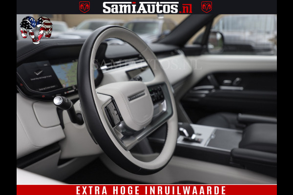 Land Rover Range Rover P550e | NIGHT | GARANTIE TOT 14-03-2029 | HEAD-UP | ACHTERAS BESTURING | SOFT CLOSE | PHEV | 23 INCH VELGEN | PANORAMADAK | STUURVERWARMING | STOEL KOELING | Fabrieksgarantie tot 14-03-2029 – Geniet van gemoedsrust met uitgebreide dekking tot deze datum. GZK-71-D Land Rover Range Rover P550e | NIGHT | GARANTIE TOT 14-03-2029 | HEAD-UP | ACHTERAS BESTURING | SOFT CLOSE | PHEV | 23 INCH VELGEN | PANORAMADAK | STUURVERWARMING | STOEL KOELING | Fabrieksgarantie tot 14-03-2029 – Geniet van gemoedsrust met uitgebreide dekking tot deze datum. GZK-71-D