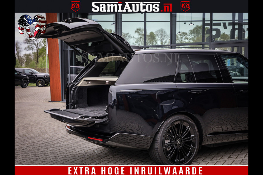 Land Rover Range Rover P550e | NIGHT | GARANTIE TOT 14-03-2029 | HEAD-UP | ACHTERAS BESTURING | SOFT CLOSE | PHEV | 23 INCH VELGEN | PANORAMADAK | STUURVERWARMING | STOEL KOELING | Fabrieksgarantie tot 14-03-2029 – Geniet van gemoedsrust met uitgebreide dekking tot deze datum. GZK-71-D Land Rover Range Rover P550e | NIGHT | GARANTIE TOT 14-03-2029 | HEAD-UP | ACHTERAS BESTURING | SOFT CLOSE | PHEV | 23 INCH VELGEN | PANORAMADAK | STUURVERWARMING | STOEL KOELING | Fabrieksgarantie tot 14-03-2029 – Geniet van gemoedsrust met uitgebreide dekking tot deze datum. GZK-71-D