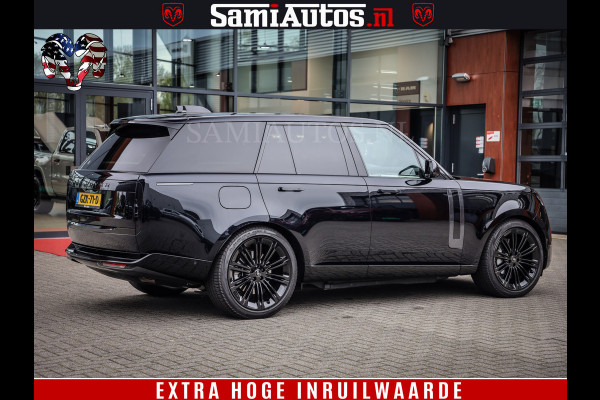 Land Rover Range Rover P550e | NIGHT | GARANTIE TOT 14-03-2029 | HEAD-UP | ACHTERAS BESTURING | SOFT CLOSE | PHEV | 23 INCH VELGEN | PANORAMADAK | STUURVERWARMING | STOEL KOELING | Fabrieksgarantie tot 14-03-2029 – Geniet van gemoedsrust met uitgebreide dekking tot deze datum. GZK-71-D Land Rover Range Rover P550e | NIGHT | GARANTIE TOT 14-03-2029 | HEAD-UP | ACHTERAS BESTURING | SOFT CLOSE | PHEV | 23 INCH VELGEN | PANORAMADAK | STUURVERWARMING | STOEL KOELING | Fabrieksgarantie tot 14-03-2029 – Geniet van gemoedsrust met uitgebreide dekking tot deze datum. GZK-71-D