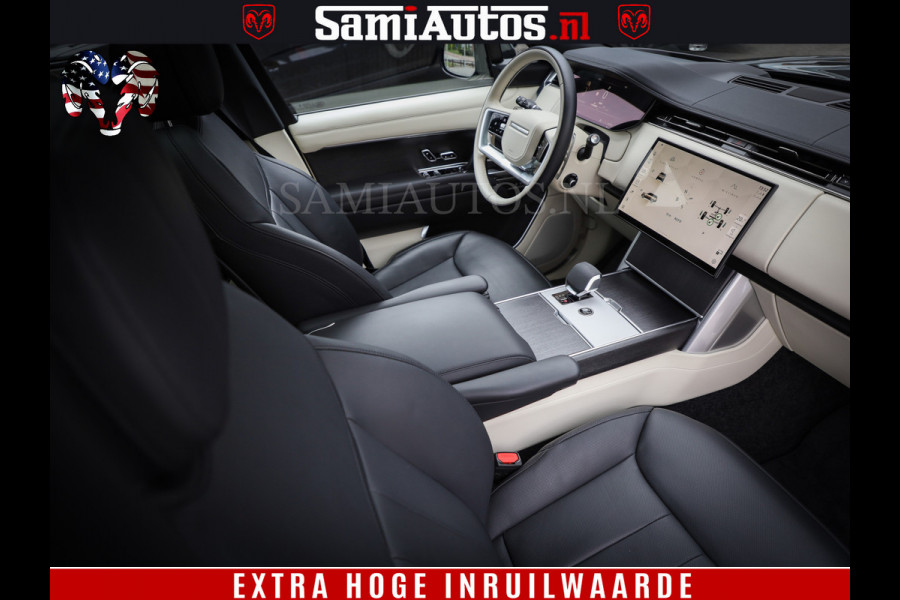 Land Rover Range Rover P550e | NIGHT | GARANTIE TOT 14-03-2029 | HEAD-UP | ACHTERAS BESTURING | SOFT CLOSE | PHEV | 23 INCH VELGEN | PANORAMADAK | STUURVERWARMING | STOEL KOELING | Fabrieksgarantie tot 14-03-2029 – Geniet van gemoedsrust met uitgebreide dekking tot deze datum. GZK-71-D Land Rover Range Rover P550e | NIGHT | GARANTIE TOT 14-03-2029 | HEAD-UP | ACHTERAS BESTURING | SOFT CLOSE | PHEV | 23 INCH VELGEN | PANORAMADAK | STUURVERWARMING | STOEL KOELING | Fabrieksgarantie tot 14-03-2029 – Geniet van gemoedsrust met uitgebreide dekking tot deze datum. GZK-71-D