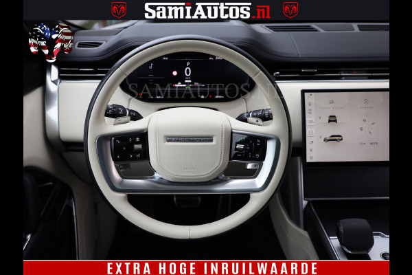Land Rover Range Rover P550e | NIGHT | GARANTIE TOT 14-03-2029 | HEAD-UP | ACHTERAS BESTURING | SOFT CLOSE | PHEV | 23 INCH VELGEN | PANORAMADAK | STUURVERWARMING | STOEL KOELING | Fabrieksgarantie tot 14-03-2029 – Geniet van gemoedsrust met uitgebreide dekking tot deze datum. GZK-71-D Land Rover Range Rover P550e | NIGHT | GARANTIE TOT 14-03-2029 | HEAD-UP | ACHTERAS BESTURING | SOFT CLOSE | PHEV | 23 INCH VELGEN | PANORAMADAK | STUURVERWARMING | STOEL KOELING | Fabrieksgarantie tot 14-03-2029 – Geniet van gemoedsrust met uitgebreide dekking tot deze datum. GZK-71-D
