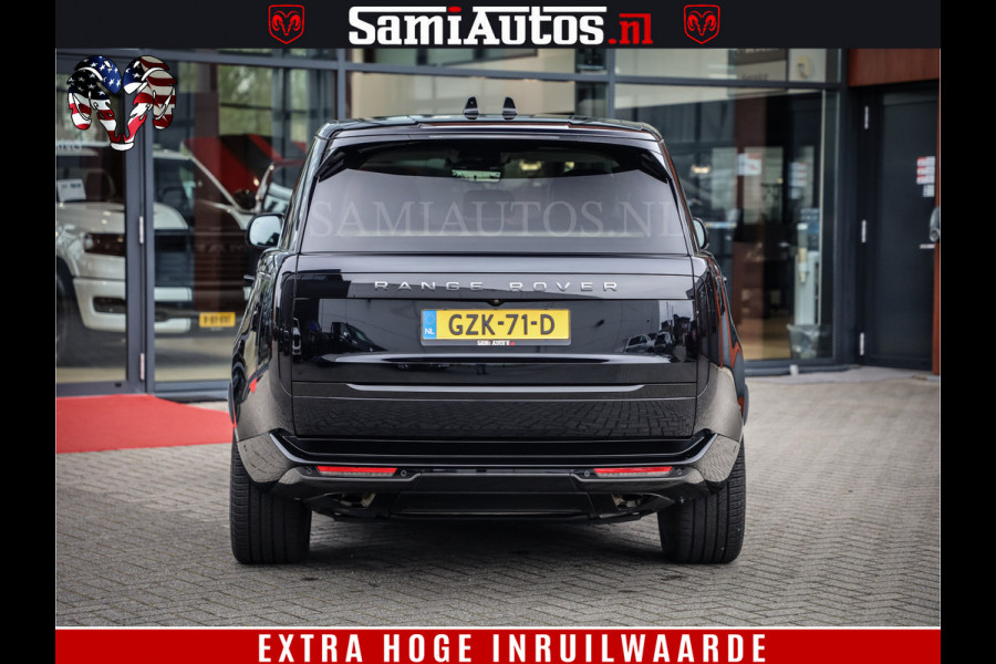 Land Rover Range Rover P550e | NIGHT | GARANTIE TOT 14-03-2029 | HEAD-UP | ACHTERAS BESTURING | SOFT CLOSE | PHEV | 23 INCH VELGEN | PANORAMADAK | STUURVERWARMING | STOEL KOELING | Fabrieksgarantie tot 14-03-2029 – Geniet van gemoedsrust met uitgebreide dekking tot deze datum. GZK-71-D Land Rover Range Rover P550e | NIGHT | GARANTIE TOT 14-03-2029 | HEAD-UP | ACHTERAS BESTURING | SOFT CLOSE | PHEV | 23 INCH VELGEN | PANORAMADAK | STUURVERWARMING | STOEL KOELING | Fabrieksgarantie tot 14-03-2029 – Geniet van gemoedsrust met uitgebreide dekking tot deze datum. GZK-71-D
