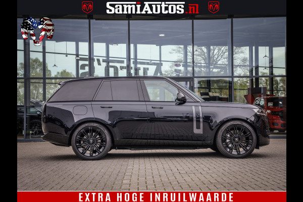 Land Rover Range Rover P550e | NIGHT | GARANTIE TOT 14-03-2029 | HEAD-UP | ACHTERAS BESTURING | SOFT CLOSE | PHEV | 23 INCH VELGEN | PANORAMADAK | STUURVERWARMING | STOEL KOELING | Fabrieksgarantie tot 14-03-2029 – Geniet van gemoedsrust met uitgebreide dekking tot deze datum. GZK-71-D Land Rover Range Rover P550e | NIGHT | GARANTIE TOT 14-03-2029 | HEAD-UP | ACHTERAS BESTURING | SOFT CLOSE | PHEV | 23 INCH VELGEN | PANORAMADAK | STUURVERWARMING | STOEL KOELING | Fabrieksgarantie tot 14-03-2029 – Geniet van gemoedsrust met uitgebreide dekking tot deze datum. GZK-71-D