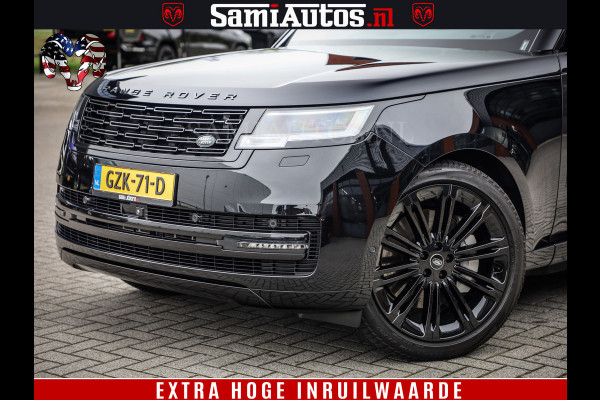 Land Rover Range Rover P550e | NIGHT | GARANTIE TOT 14-03-2029 | HEAD-UP | ACHTERAS BESTURING | SOFT CLOSE | PHEV | 23 INCH VELGEN | PANORAMADAK | STUURVERWARMING | STOEL KOELING | Fabrieksgarantie tot 14-03-2029 – Geniet van gemoedsrust met uitgebreide dekking tot deze datum. GZK-71-D Land Rover Range Rover P550e | NIGHT | GARANTIE TOT 14-03-2029 | HEAD-UP | ACHTERAS BESTURING | SOFT CLOSE | PHEV | 23 INCH VELGEN | PANORAMADAK | STUURVERWARMING | STOEL KOELING | Fabrieksgarantie tot 14-03-2029 – Geniet van gemoedsrust met uitgebreide dekking tot deze datum. GZK-71-D