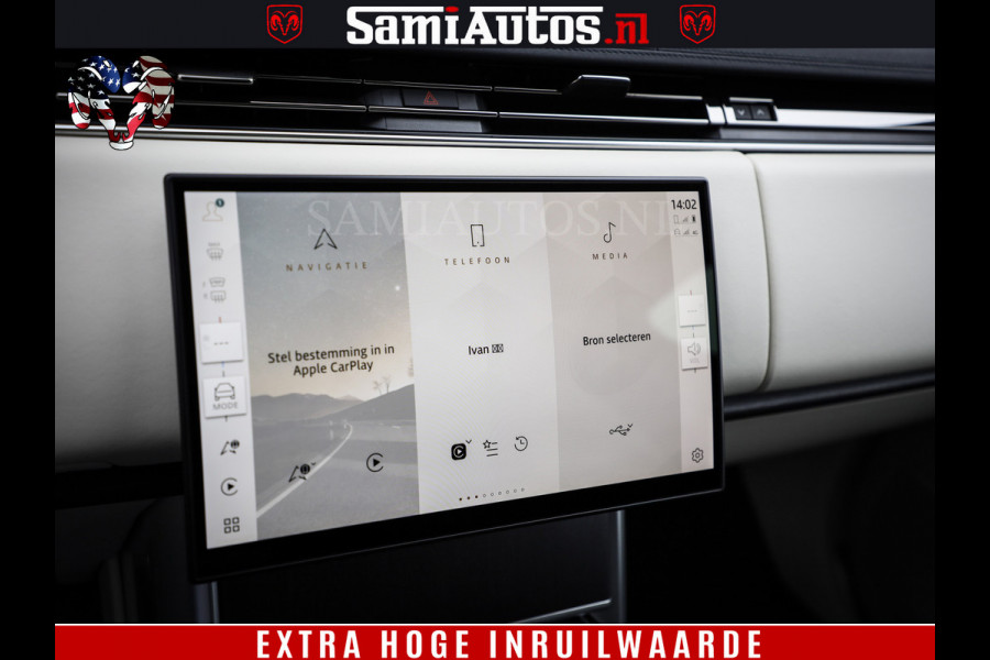 Land Rover Range Rover P550e | NIGHT | GARANTIE TOT 14-03-2029 | HEAD-UP | ACHTERAS BESTURING | SOFT CLOSE | PHEV | 23 INCH VELGEN | PANORAMADAK | STUURVERWARMING | STOEL KOELING | Fabrieksgarantie tot 14-03-2029 – Geniet van gemoedsrust met uitgebreide dekking tot deze datum. GZK-71-D Land Rover Range Rover P550e | NIGHT | GARANTIE TOT 14-03-2029 | HEAD-UP | ACHTERAS BESTURING | SOFT CLOSE | PHEV | 23 INCH VELGEN | PANORAMADAK | STUURVERWARMING | STOEL KOELING | Fabrieksgarantie tot 14-03-2029 – Geniet van gemoedsrust met uitgebreide dekking tot deze datum. GZK-71-D