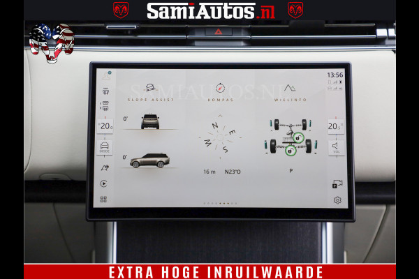 Land Rover Range Rover P550e | NIGHT | GARANTIE TOT 14-03-2029 | HEAD-UP | ACHTERAS BESTURING | SOFT CLOSE | PHEV | 23 INCH VELGEN | PANORAMADAK | STUURVERWARMING | STOEL KOELING | Fabrieksgarantie tot 14-03-2029 – Geniet van gemoedsrust met uitgebreide dekking tot deze datum. GZK-71-D Land Rover Range Rover P550e | NIGHT | GARANTIE TOT 14-03-2029 | HEAD-UP | ACHTERAS BESTURING | SOFT CLOSE | PHEV | 23 INCH VELGEN | PANORAMADAK | STUURVERWARMING | STOEL KOELING | Fabrieksgarantie tot 14-03-2029 – Geniet van gemoedsrust met uitgebreide dekking tot deze datum. GZK-71-D