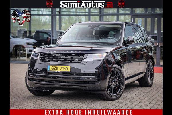 Land Rover Range Rover P550e | NIGHT | GARANTIE TOT 14-03-2029 | HEAD-UP | ACHTERAS BESTURING | SOFT CLOSE | PHEV | 23 INCH VELGEN | PANORAMADAK | STUURVERWARMING | STOEL KOELING | Fabrieksgarantie tot 14-03-2029 – Geniet van gemoedsrust met uitgebreide dekking tot deze datum. GZK-71-D Land Rover Range Rover P550e | NIGHT | GARANTIE TOT 14-03-2029 | HEAD-UP | ACHTERAS BESTURING | SOFT CLOSE | PHEV | 23 INCH VELGEN | PANORAMADAK | STUURVERWARMING | STOEL KOELING | Fabrieksgarantie tot 14-03-2029 – Geniet van gemoedsrust met uitgebreide dekking tot deze datum. GZK-71-D