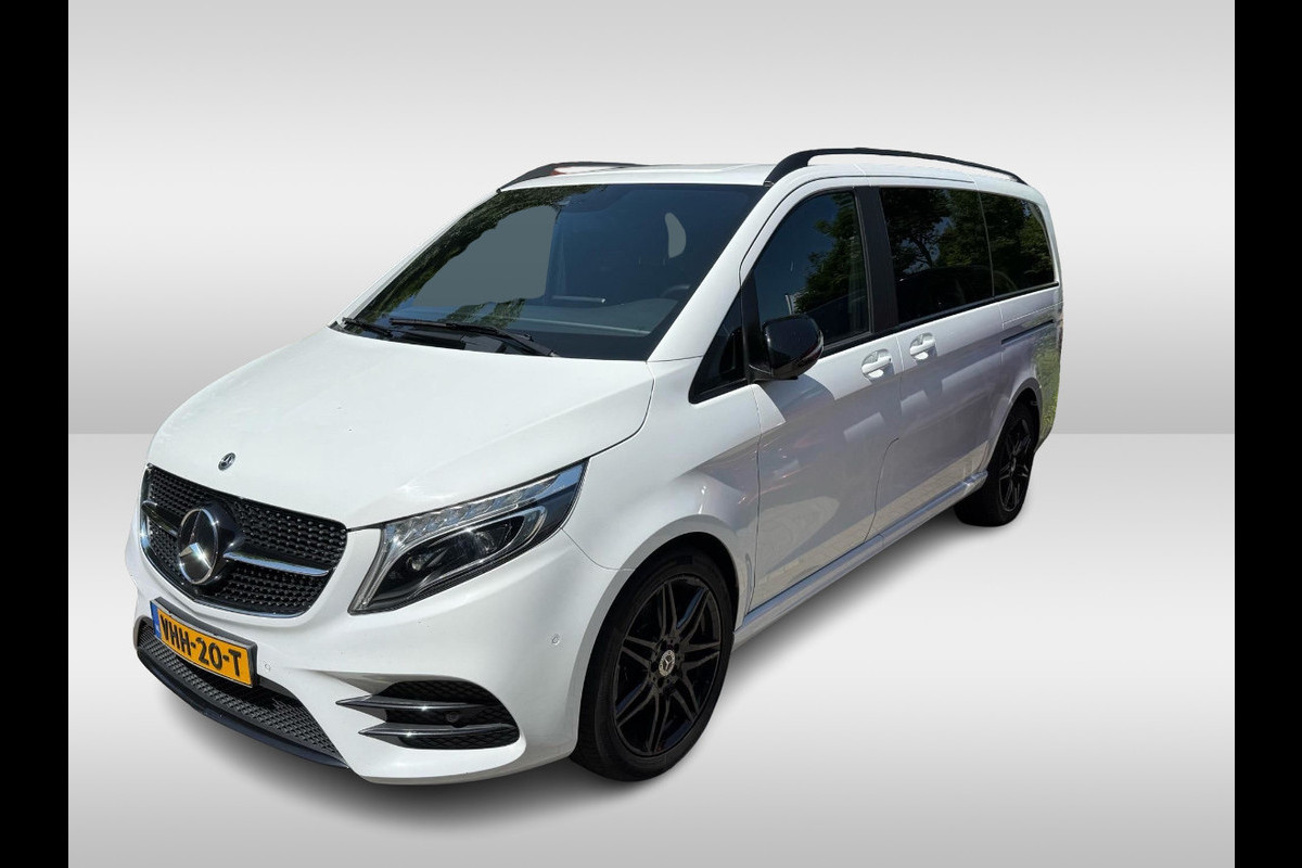 Mercedes-Benz V-Klasse 300d Lang DC Avantgarde AMG / 360Camera / Leder / Burmester / Koelbox / Stoelventilatie + verwarming / 19'' / DAB / Dodehoek / Cruise Control Mercedes-Benz V-Klasse 300d Lang DC Avantgarde AMG / 360Camera / Leder / Burmester / Koelbox / Stoelventilatie + verwarming / 19'' / DAB / Dodehoek / Cruise Control