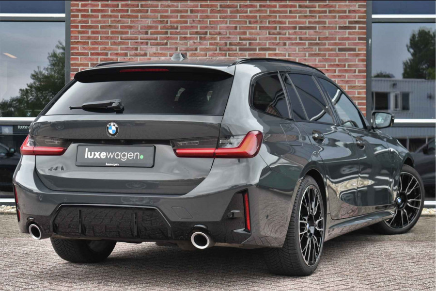 BMW 3 Serie Touring 330e xDrive M-Sport Pro LCI Dravitgrau Pano HUD el-zetels 19inch