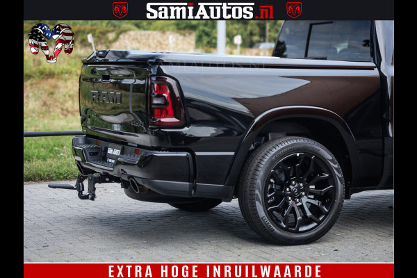Dodge Ram 1500 Night Premium | Full Option | De Meest Luxe Pick-Up in zijn Klasse | Comfortabele Dubbele Cabine met Royale 5 Zitplaatsen | BPM vrij | Nu Leverbaar uit Voorraad | Voorraad Nr 2285 - 7648